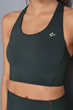 Sujetador deportivo 4D Stretch verde