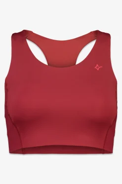 Sujetador deportivo 4D Stretch granate