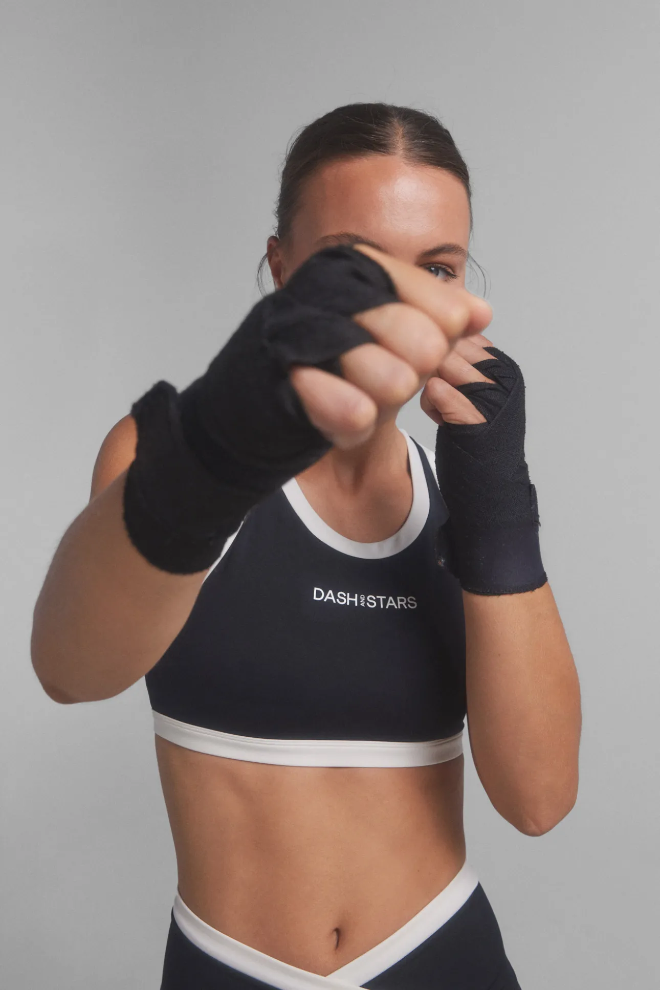 Sujetador deportivo 4D STRETCH negro