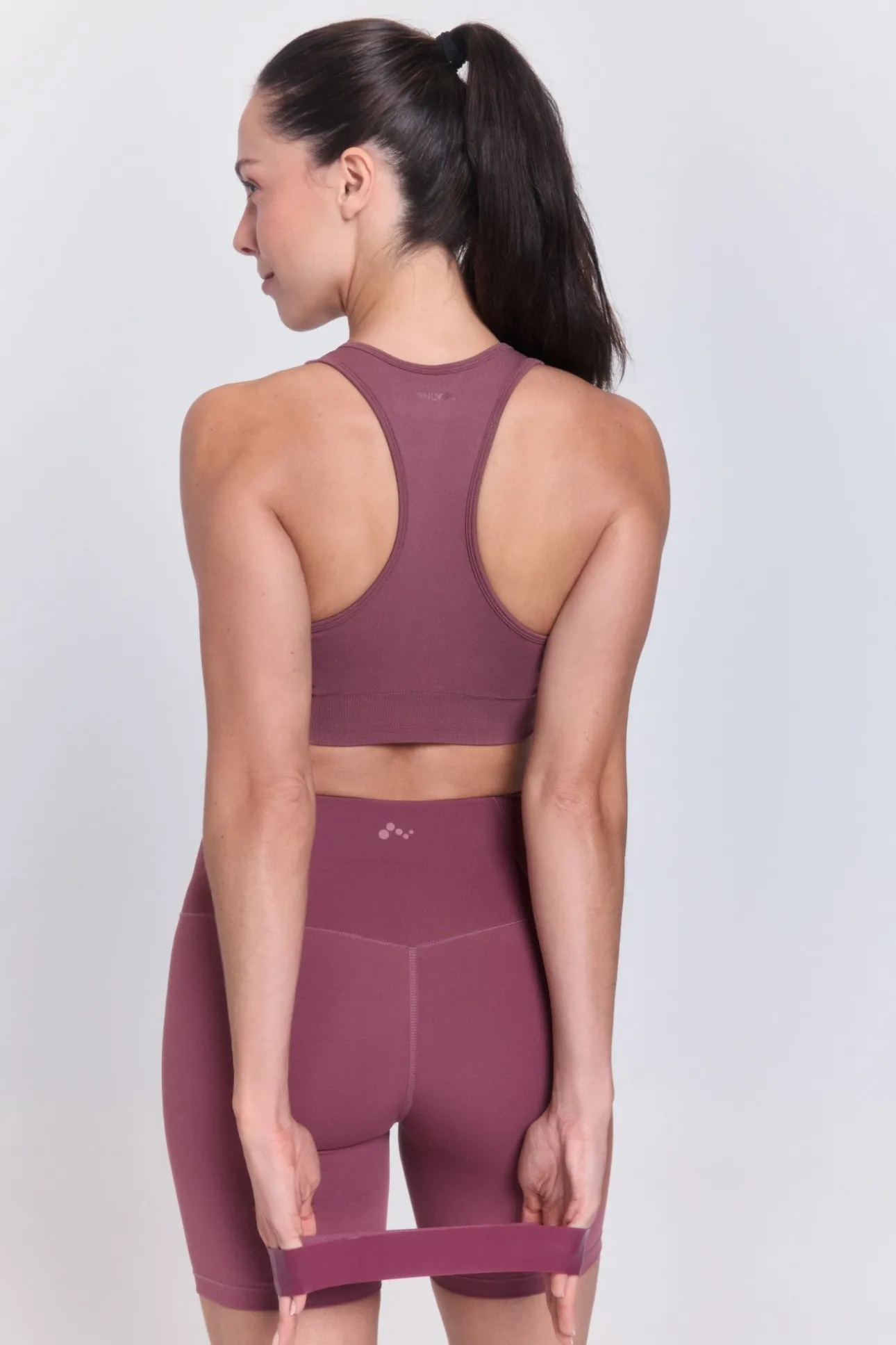 Sujetador deportivo intensidad media copas