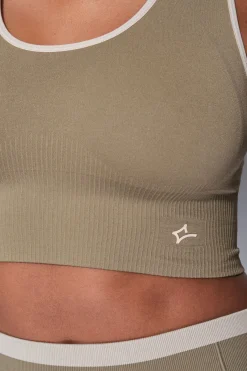 Sujetador deportivo SEAMLESS COMFORT kaki