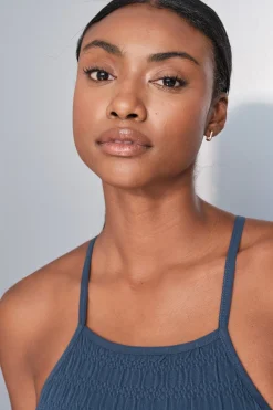 Sujetador deportivo SEAMLESS COMFORT smock azul