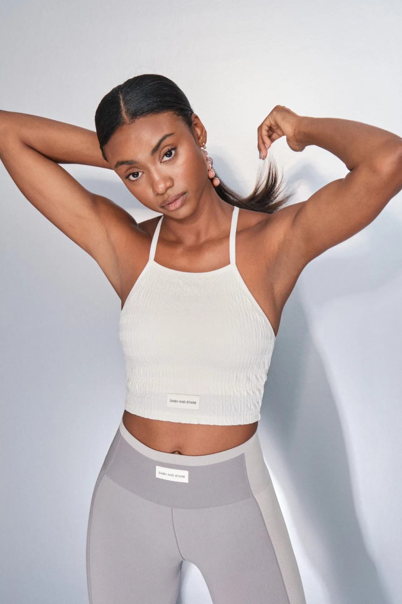 Sujetador deportivo SEAMLESS COMFORT smock blanco