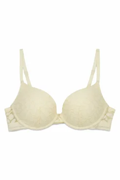 Sujetador GORGEOUS push up encaje beige