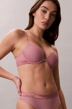 Sujetador push-up aros estampado