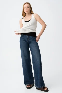 Top ajustado sin mangas