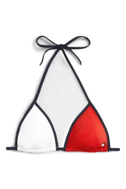 Top bikini triangular