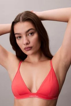 Top bikini triangular logo