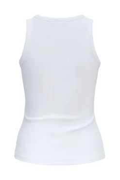 Top canal&eacute; sin mangas el&aacute;stico