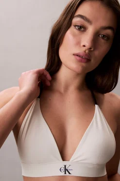 Top de bikini triangular lazo