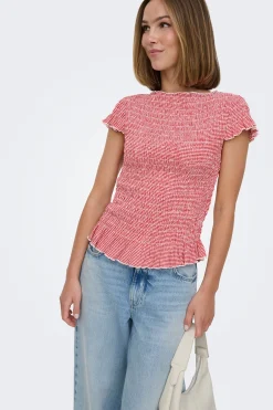 Top de cuadros vichy