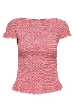 Top de cuadros vichy