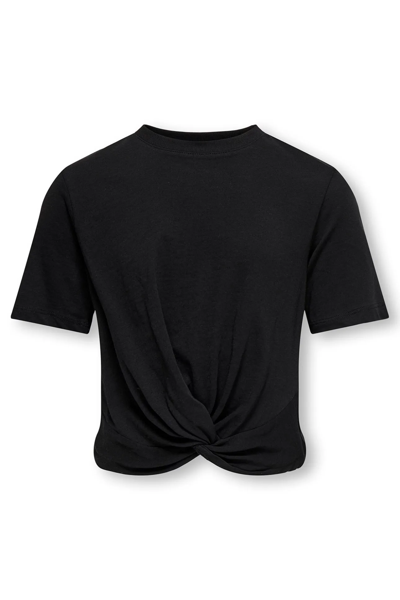 Top de manga corta con nudo