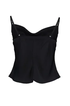 Top de tirantes satinado