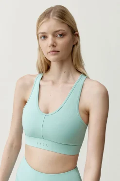 Top deportivo Deo azul claro