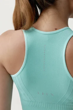 Top deportivo Eris azul claro