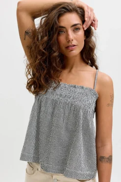 Top seersucker algod&oacute;n