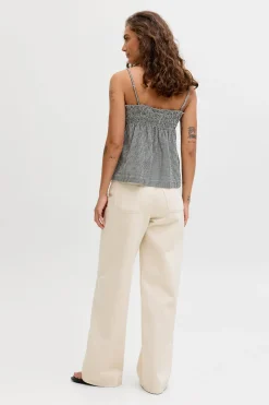 Top seersucker algod&oacute;n