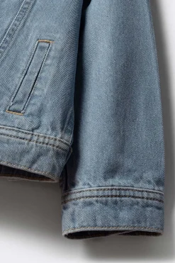 Trucker denim ni&ntilde;a margaritas