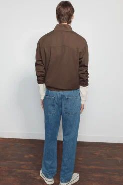 Vaquero chino sobretintado relaxed fit