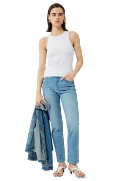 Vaquero de corte recto