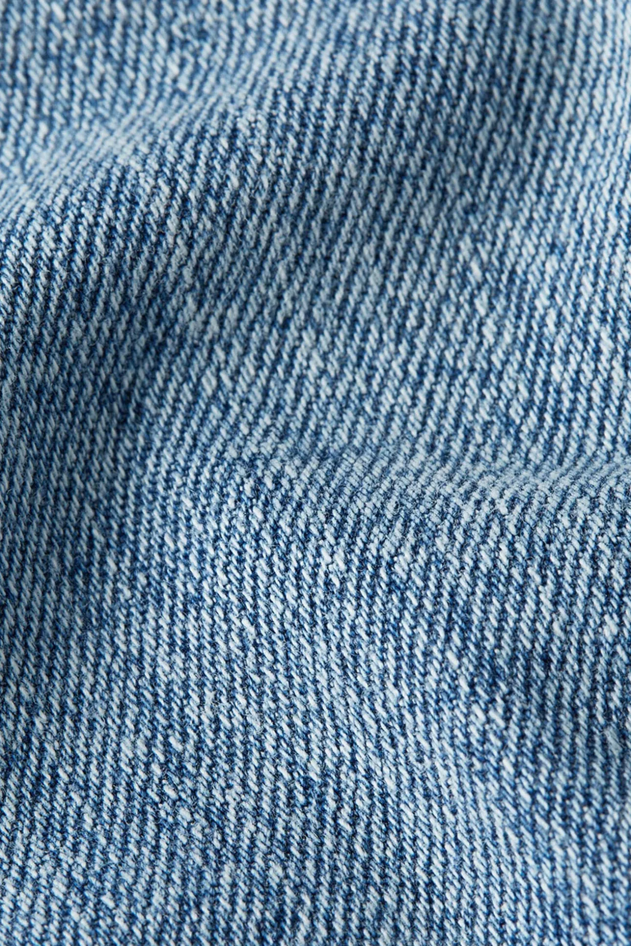 Vaquero Mosa de corte recto y talle medio