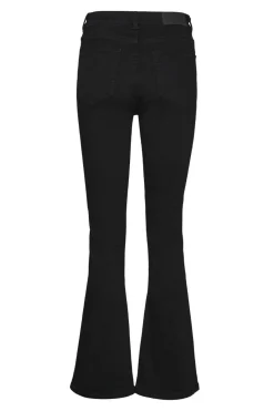 Vaquero negro acampanado