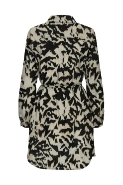 Vestido corto camisero