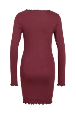 vestido corto costuras