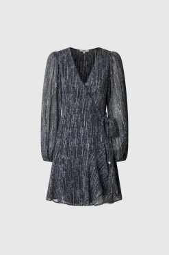 Vestido Corto Cruzado