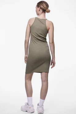 Vestido corto cuello Halter