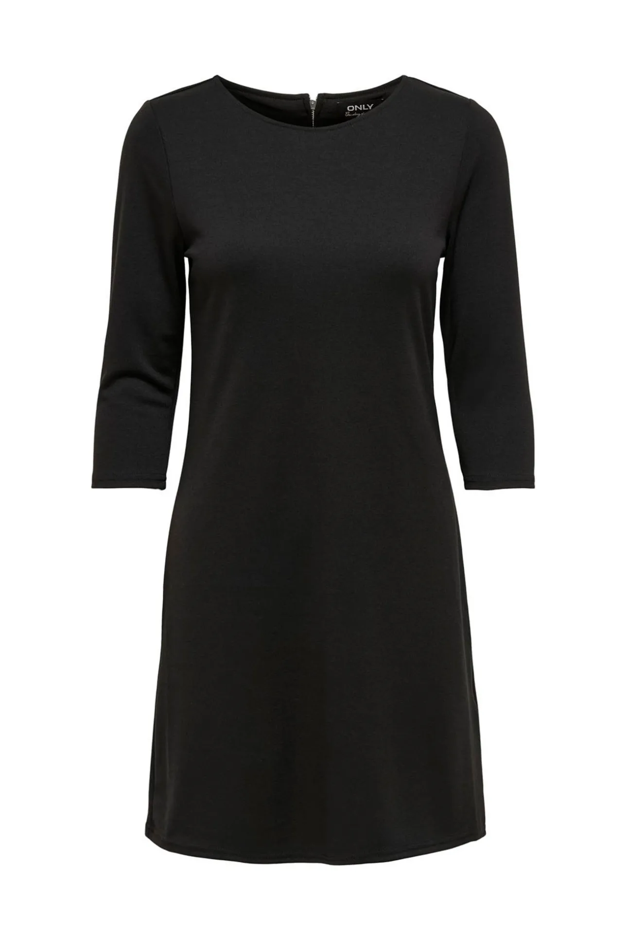 Vestido corto de manga media