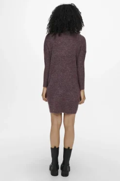 Vestido corto de punto