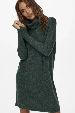 Vestido corto de punto