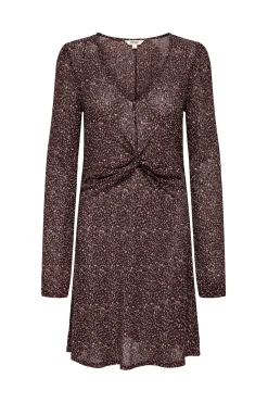 Vestido corto estampado