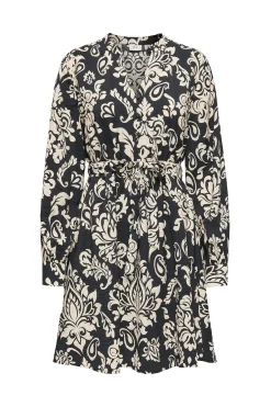 Vestido corto estampado