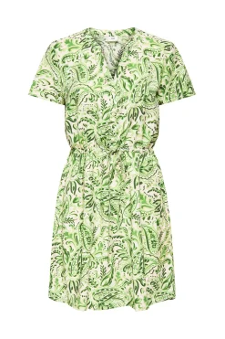 Vestido corto estampado