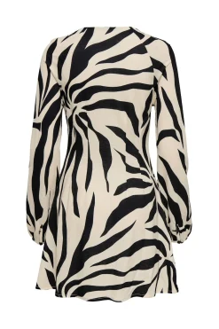 Vestido corto estampado floral