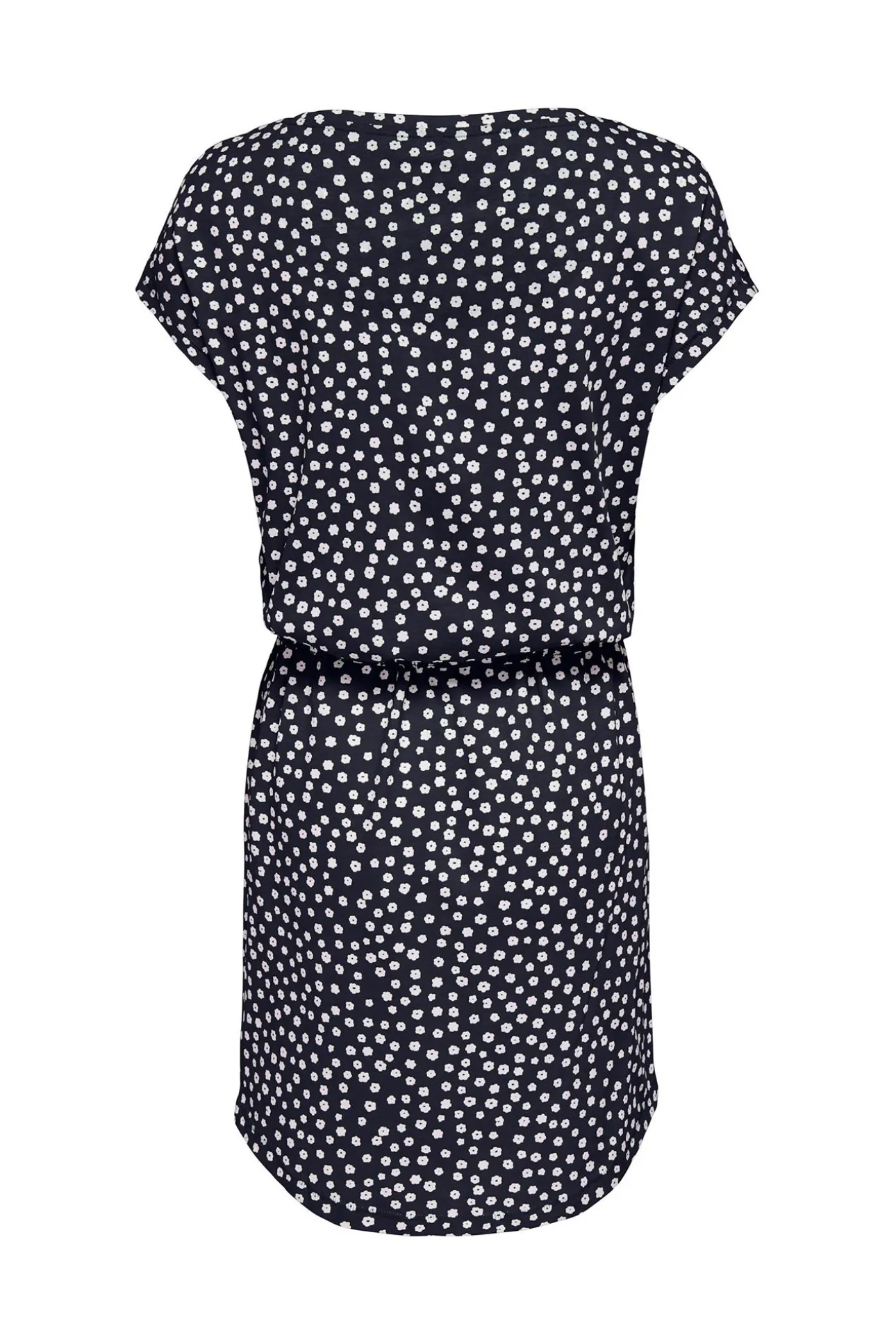 Vestido corto manga corta