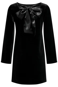 Vestido corto terciopelo