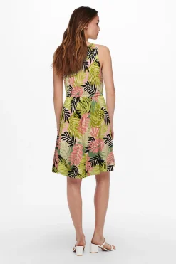 Vestido corto tirantes