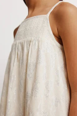 Vestido de lurex ni&ntilde;a