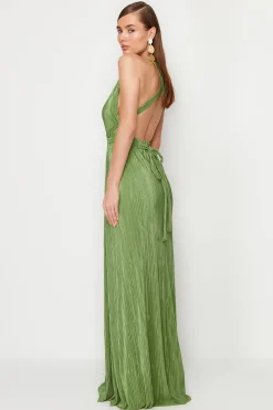 Vestido espalda abierta cruzada