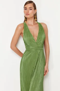 Vestido espalda abierta cruzada