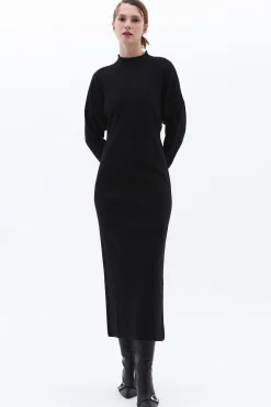 Vestido largo abertura