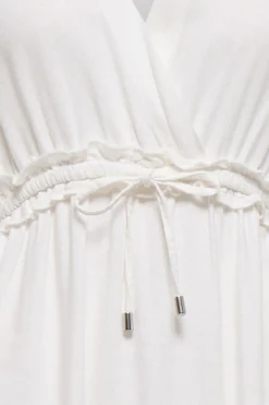 Vestido largo de lino