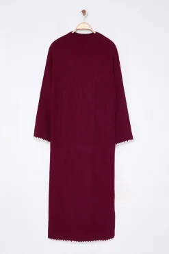 Vestido largo de punto