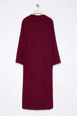 Vestido largo de punto