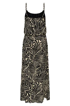 Vestido largo de tirantes regulables