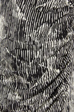 Vestido largo estampado